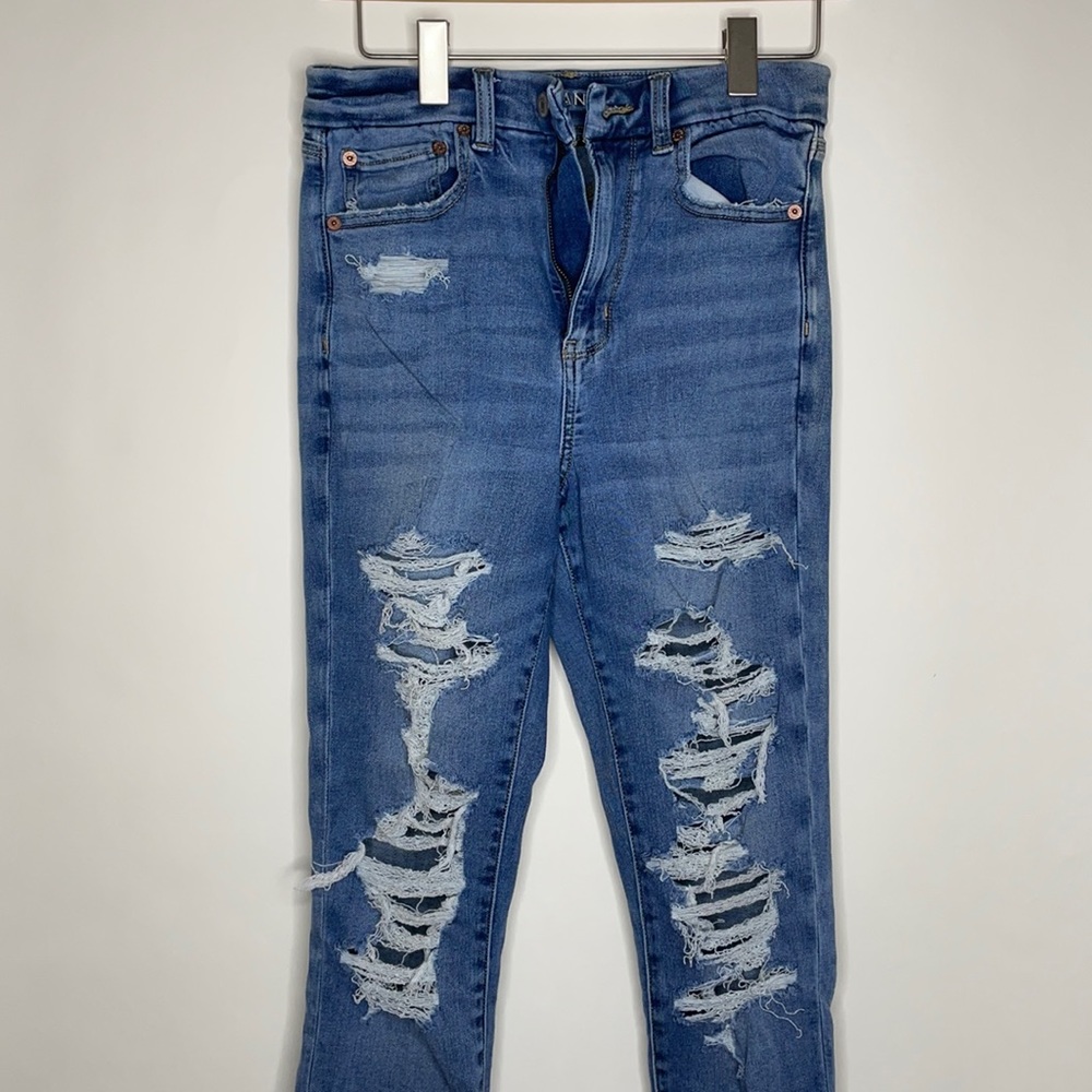American Eagle Ripped Skinny Jeans